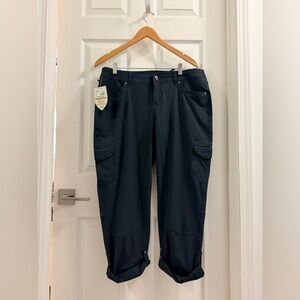 Kuhl Women's Dark Gray/Almost Black Cargo Pants Size 14